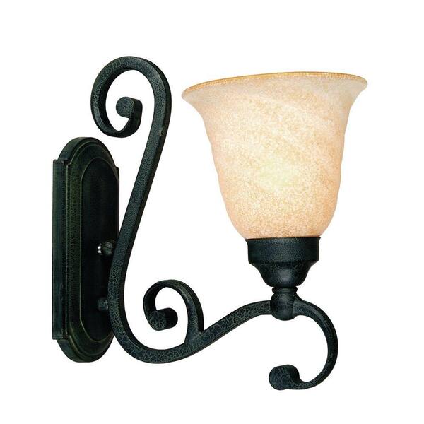 Yosemite Home Decor Le Conte Collection Wall mount 1-Light Sconce-DISCONTINUED