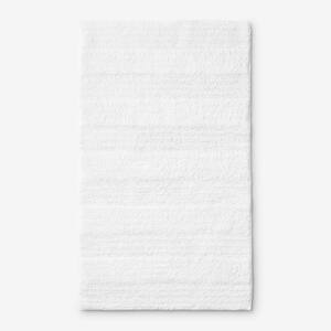 Company Cotton White 24 in. x 40 in. Reversible Bath Rug