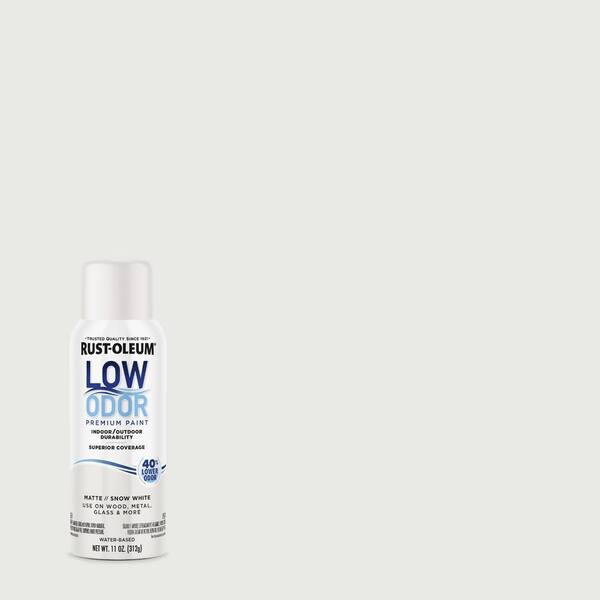 Rust-Oleum Low Odor 11 Matte Snow White Low Odor Water-Based