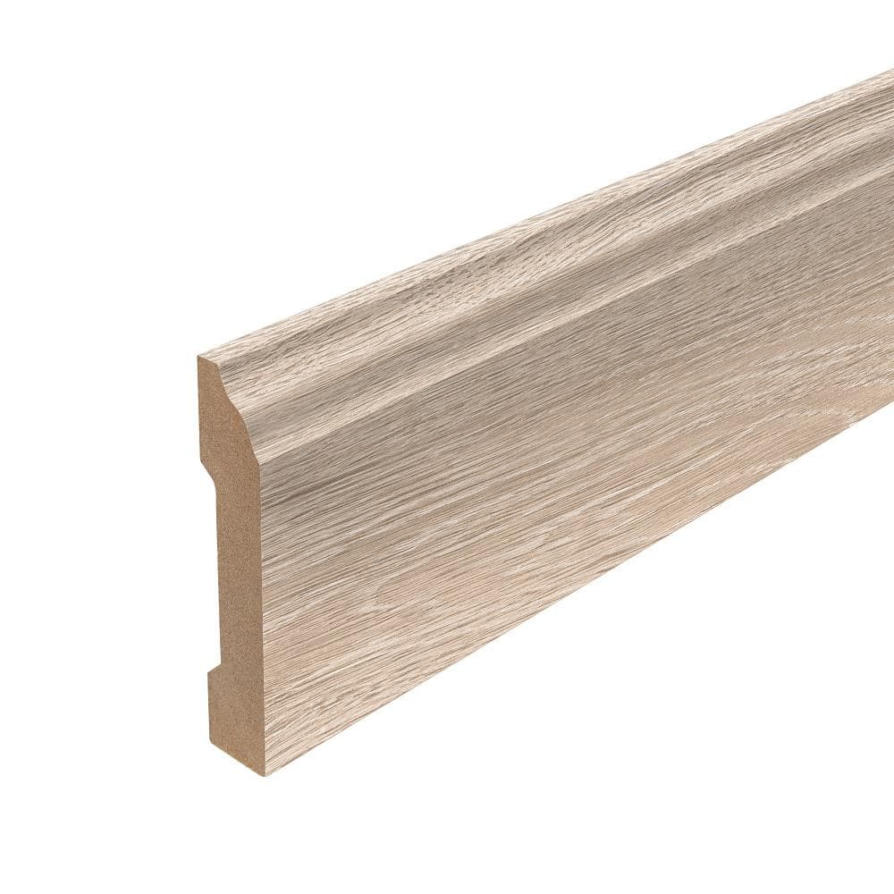 Cachet 0.62 in. T x 3.3 in. W x 94.5 in. L Textured Wood Look Laminate Moulding/Trim Base Molding price history on PriceWatchPro
