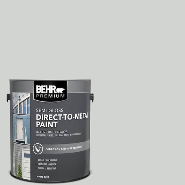 BEHR PREMIUM 1 gal. #PPU26-11 Platinum Semi-Gloss Direct to Metal Interior/Exterior Paint