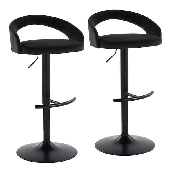 brocco-glutathione black stool Lumisource Grotto Upholstered 39 in. Metal and Black Velvet Adjustable Bar (Set of 2) BS-GROTTOUPV-RT2 BKBK2 Skinny Set | Amino Size:200 ml سيروم لمظهر بشرة صحية