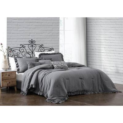 accent pillows for grey bedding