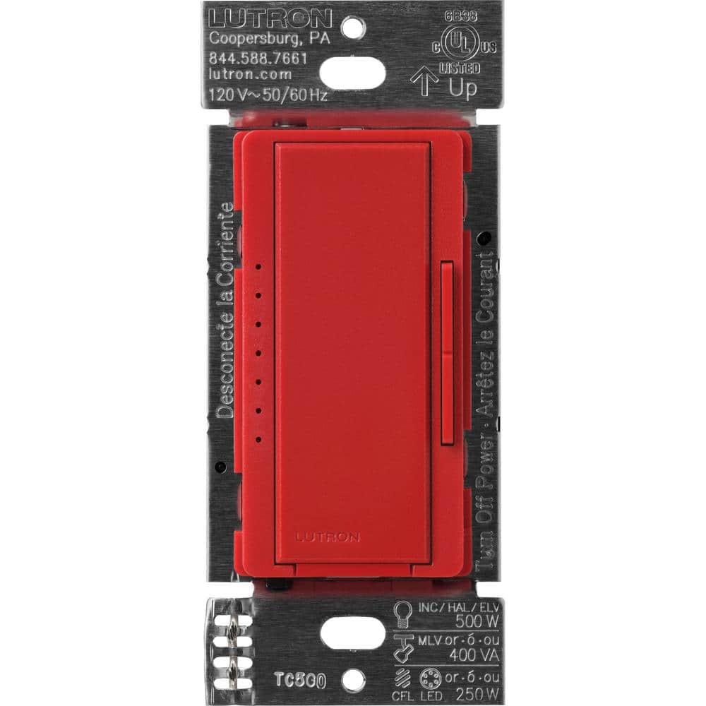 Lutron Maestro PRO LED+ Tap Dimmer Switch for 250W LED, 500W ELV, 400W