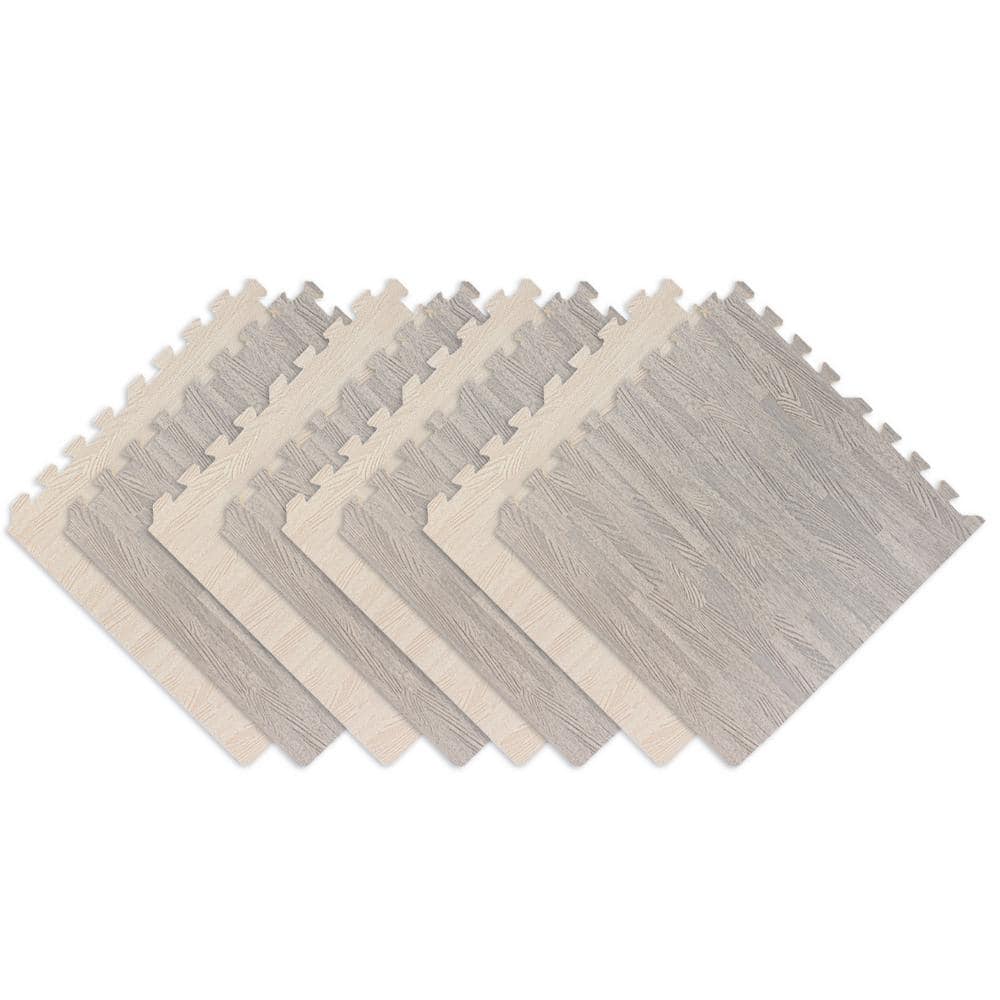 24 in. x 24 in. x 0.47 in. Multi-Colored EVA Interlocking Foam Floor Mat 32 sq ft. (8-Tiles Per Case) price history on PriceWatchPro