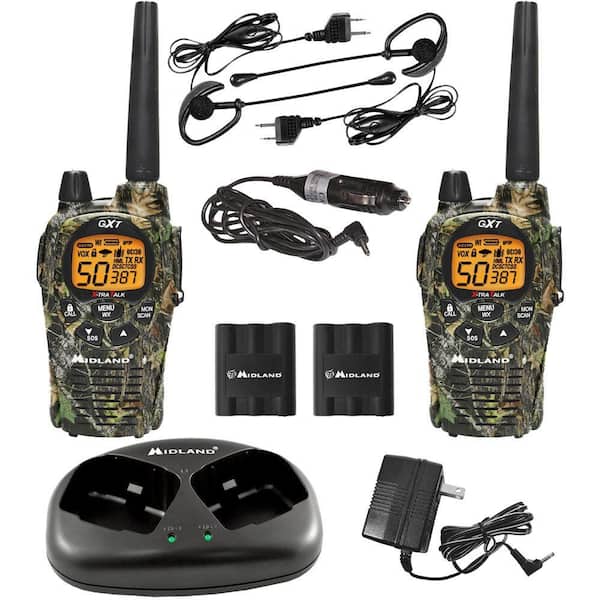 Mossy Oak X-TRA Talk GMRS 36-Mile 50-Channel 2-Way Radios (2-Pack)