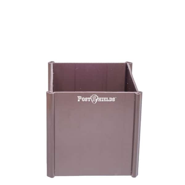 Post Shields 3.5 in. x 3.5 in. x 4 in. H Post Wrap in Bronze
