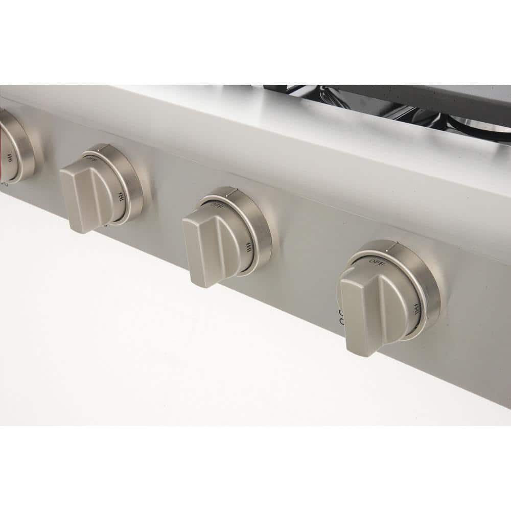 Kucht 30 Inch Stainless Steel 4 Burner Propane Range Top