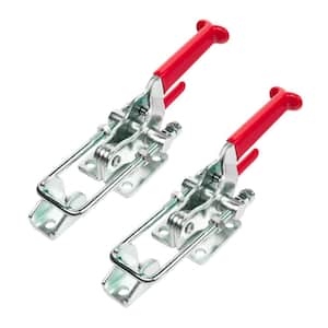 Heavy Duty Adjustable Latch-Action U Bolt Self-locking Toggle Clamps, 2000 lbs Holding Capacity, 40341 (2 Pack)
