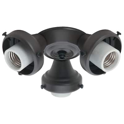 New Bronze 3-Light Ceiling Fan Light Kit
