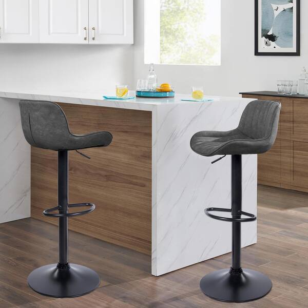 adjustable height kitchen bar stools