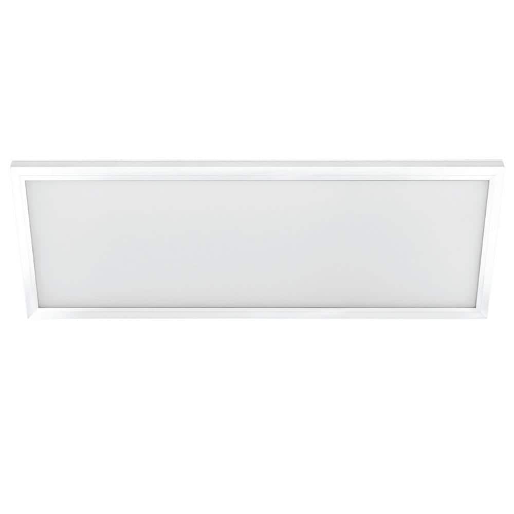 Feit Electric 1 ft. x 4 ft. 50-Watt Dimmable White Integrated LED 4000K Cool White Edge-Lit Flat Panel Ceiling Flushmount