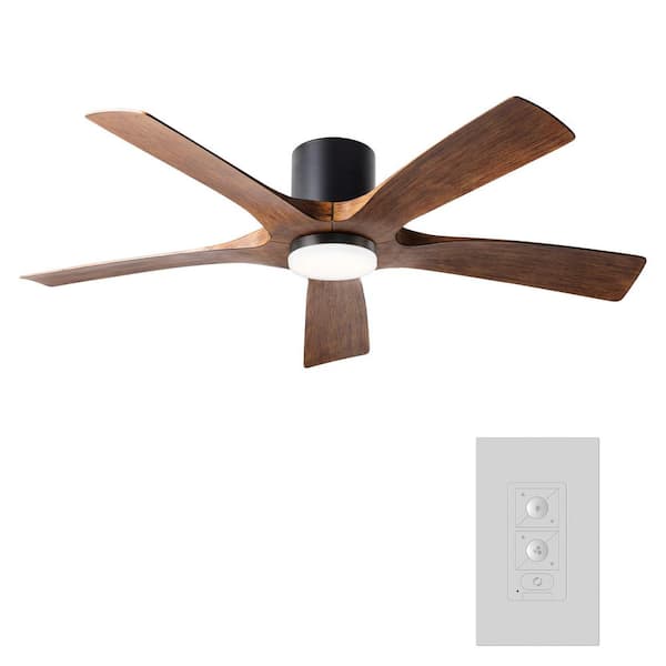 Modern Forms Aviator 54 In Indoor, Outdoor Hugger Ceiling Fans With Remote