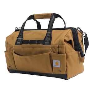 30-Pocket Brown Heavyweight Tool Bag OS