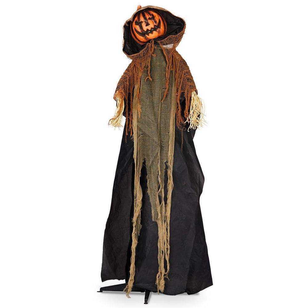 70 in. Haunted Hat Pumpkin Man Halloween Animatronic price history on PriceWatchPro