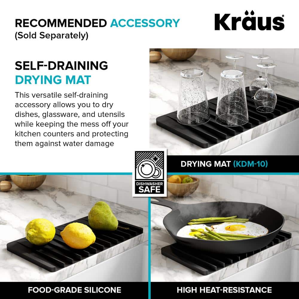 30-inch Stainless Steel Double Bowl Drop-in Kitchen Sink with Accessories