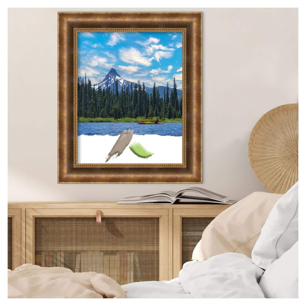 Manhattan Bronze 16x20 Classic Pine Wood Wall Frame