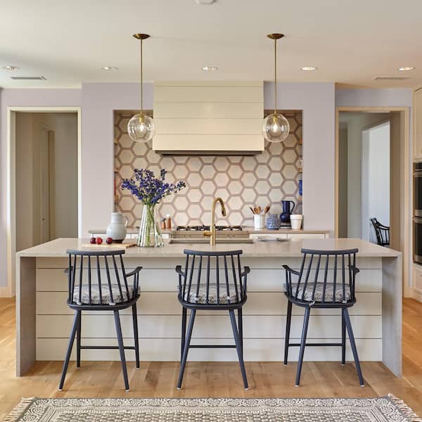 1 gal. #750A-3 Vintage Taupe Semi-Gloss Interior Paint