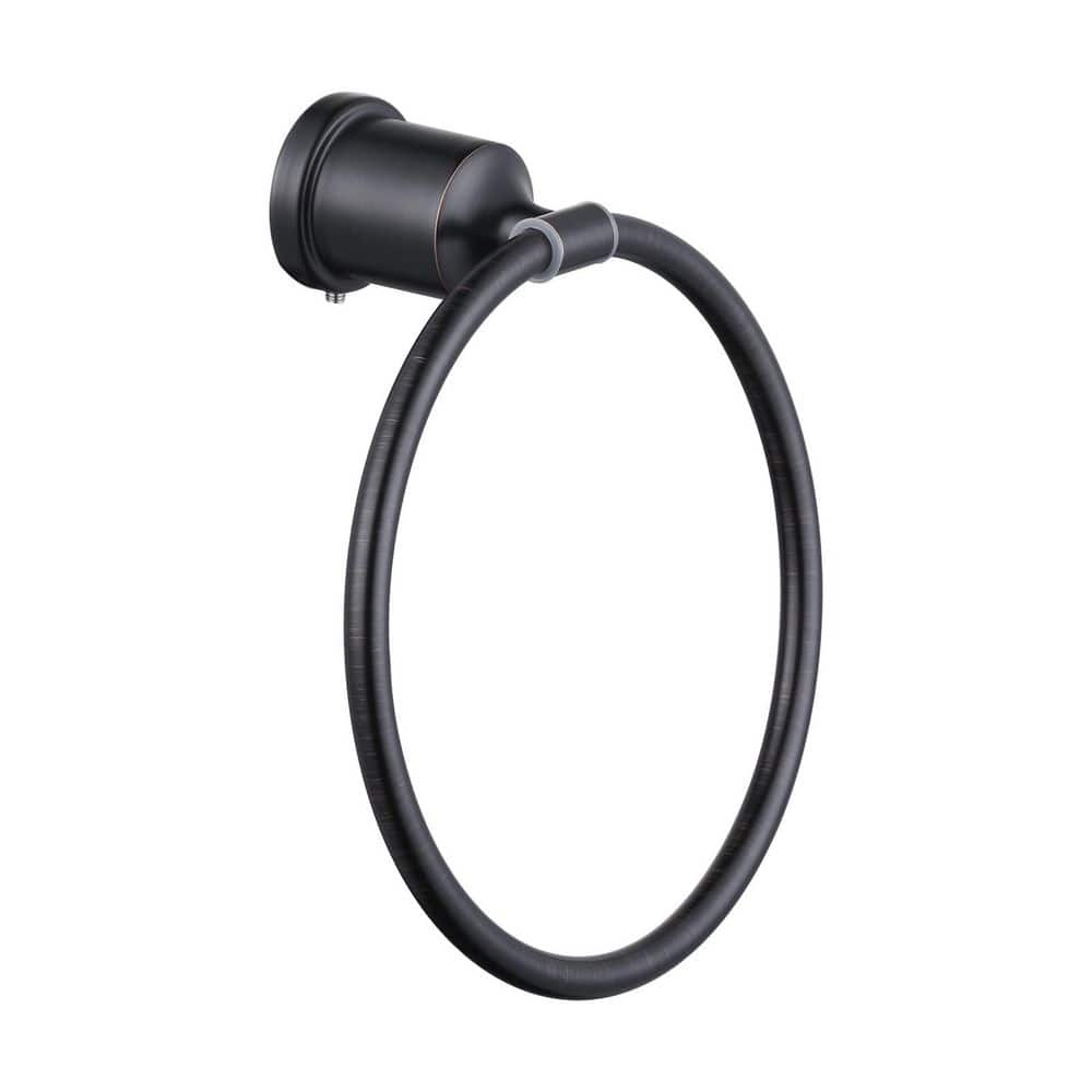 Wall Mounted Stainless Steel Round Towel Ring Hand Towel Holder in Oil Rubbed Bronze price history on PriceWatchPro