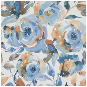 Imagine Floral Bouquet 19-3/8 in. x 19-3/8 in. Porcelain Floor and Wall Tile (10.56 sq. ft./Case)