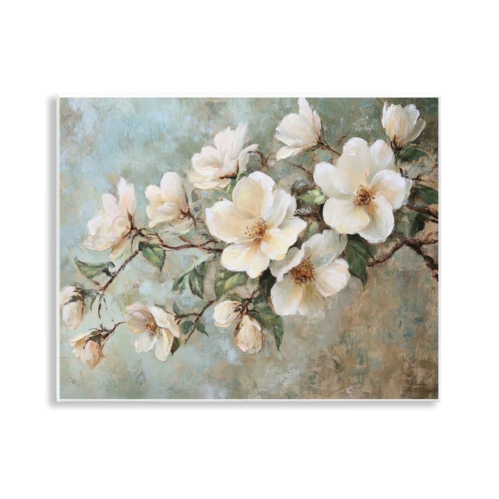 In Bloom Flower Branch by Petal Prints Design Unframed Nature Graphic Art Print 11 in. x 14 in. price history on PriceWatchPro