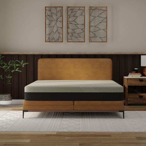 OMNE SLEEP Omne 10 in. Medium Gel Memory Foam Smooth Top Full Mattress