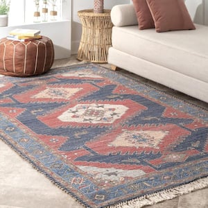 Archer Panelled Tribal Multi 5 ft. x 8 ft. Area Rug