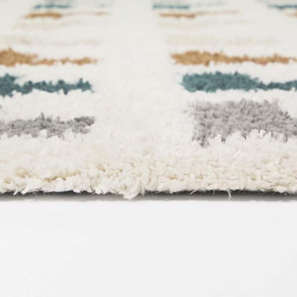 Asahel Multicolor 8 ft. x 10 ft. Area Rug