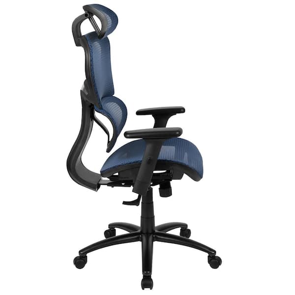 Wellness by Design Ergonomic Mesh Back Office Chair with Headrest, Assorted  Colors
