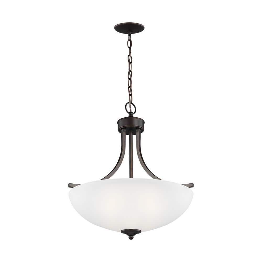 Geary 3-Light Burnt Sienna Pendant price history on PriceWatchPro