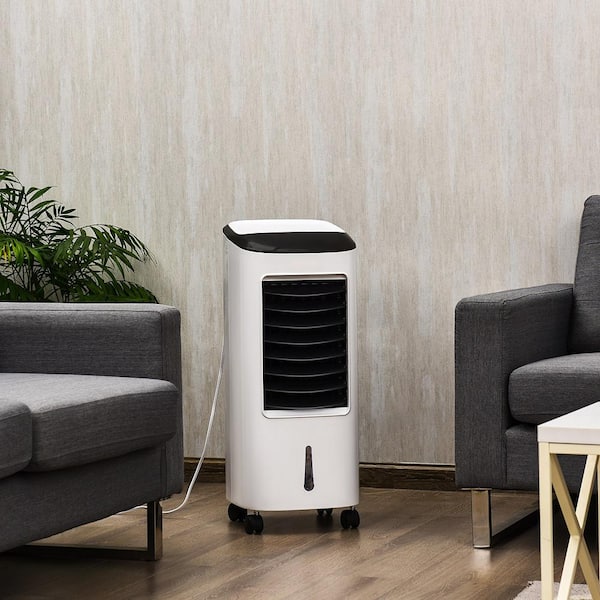 3-in-1 Evaporative Air Cooler Fan Portable Air Conditioner w/ Remote Control 7.5-Hour Timer Home Office