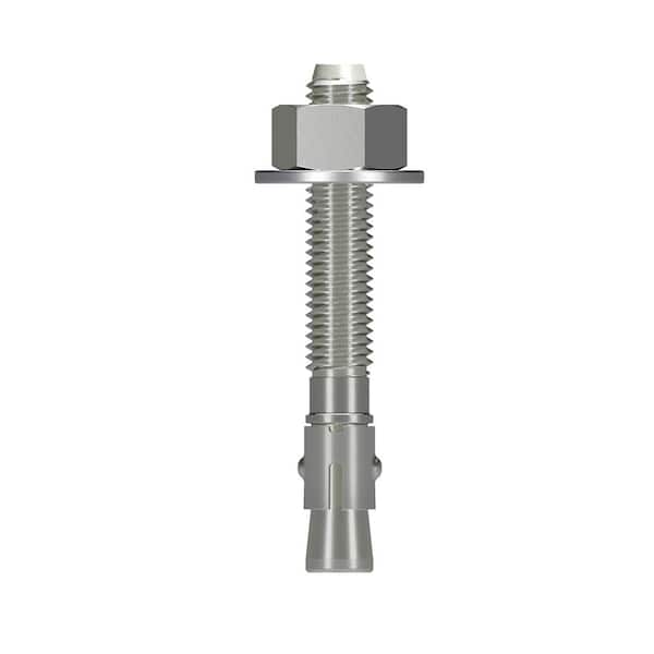 Simpson Strong-Tie Wedge-All 1/2 in. x 3-3/4 in. Type 316 Stainless-Steel Expansion Anchor (25-Pack)