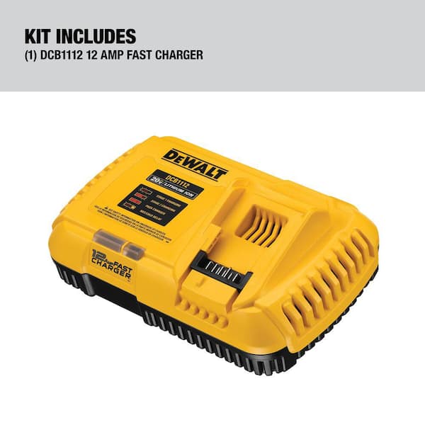 20V and FLEXVOLT 12 Amp Fan Cooled Fast Charger 20V and FLEXVOLT 12 Amp Fan Cooled Fast Charger