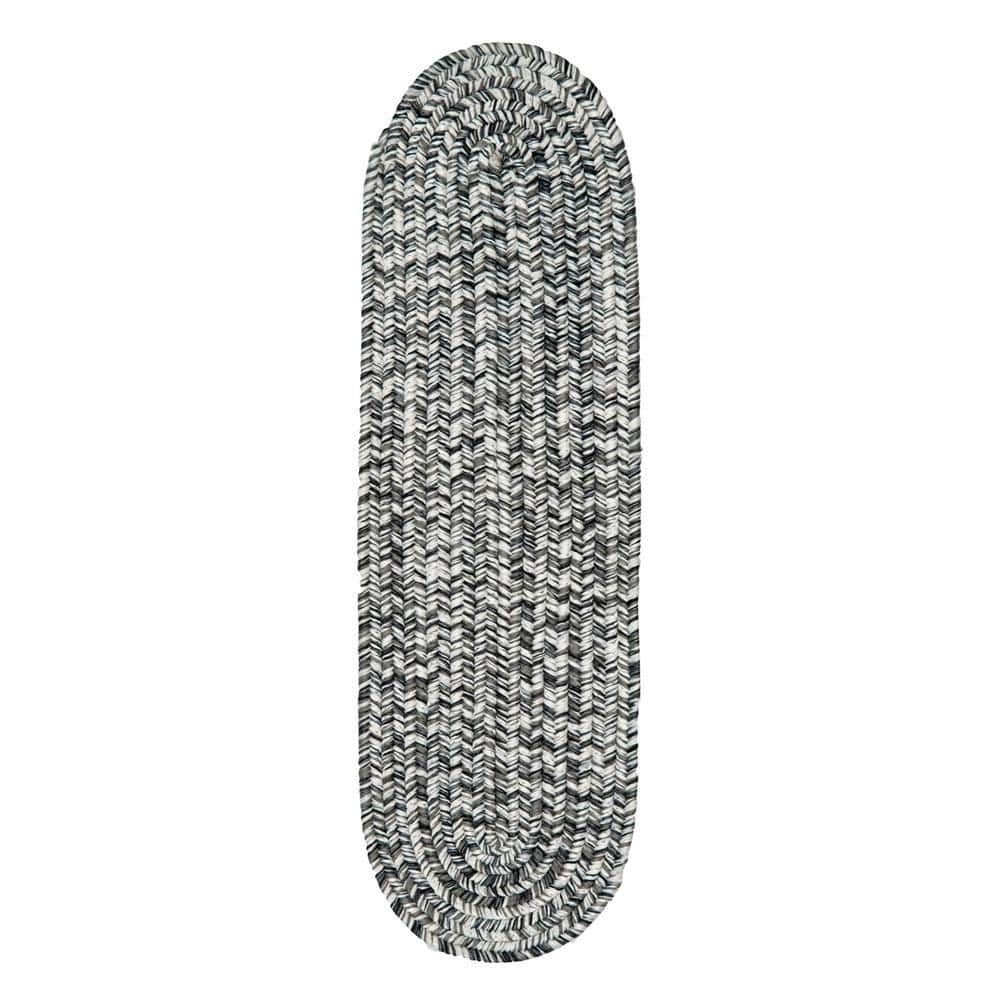 冷暖房/空調 ファンヒーター nuLOOM Salt and Pepper 8 in. x 28 in. Oval Stair Treads Braided 
