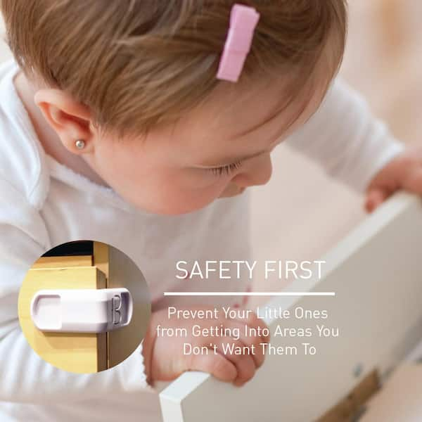 Securityman Magnetic Cabinet Locks For Baby Proof & Child Proofing