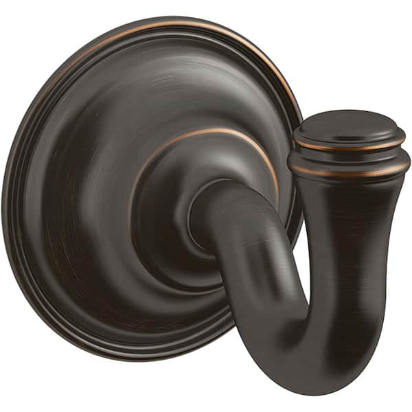 KOHLER Eclectic J-Hook Robe/Towel Hook in Oil-Rubbed Bronze