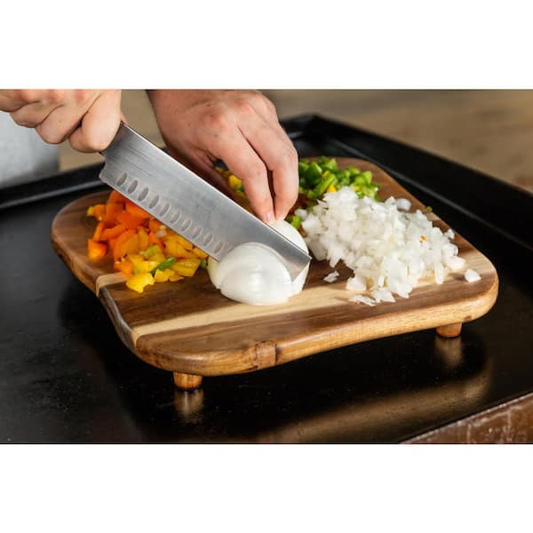 Blackstone Griddle Cutting Board Durable High Quality Wood Convenient Surface 