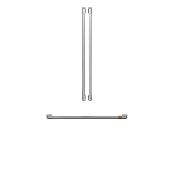 Cafe Refrigerator Handle Kit in Brushed Stainless