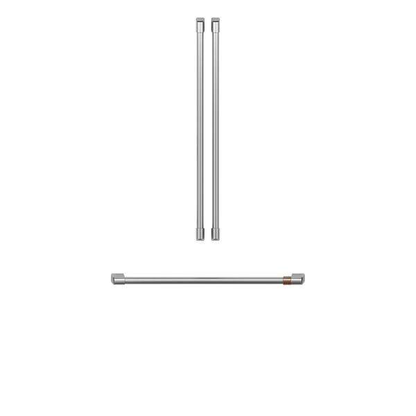 Cafe Refrigerator Handle Kit in Brushed Stainless
