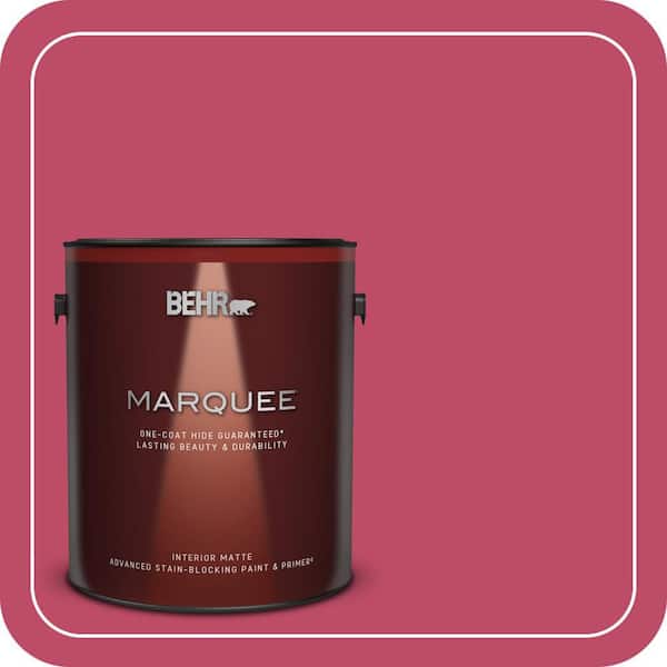 BEHR MARQUEE 1 gal. #S-G-110 Orchid Rose Matte Interior Paint & Primer