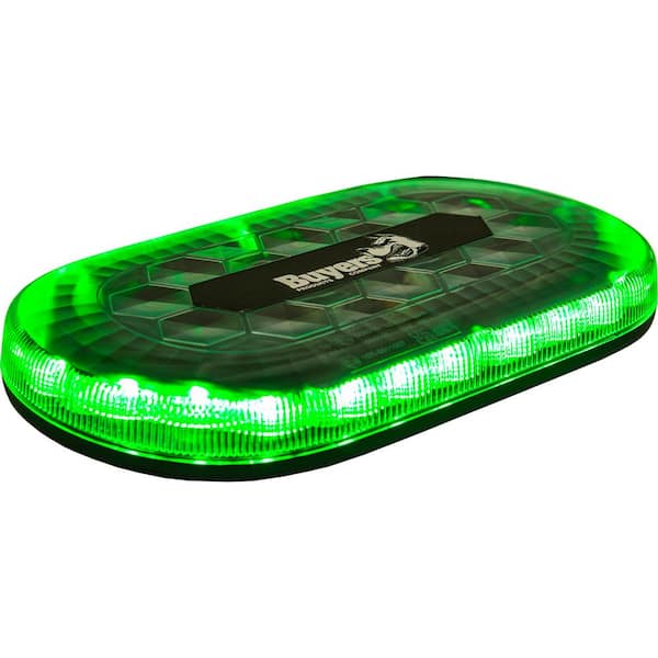 Buyers Products 13 in. Warning Multi-Mount Strobe Work Light Bar Amber/Green