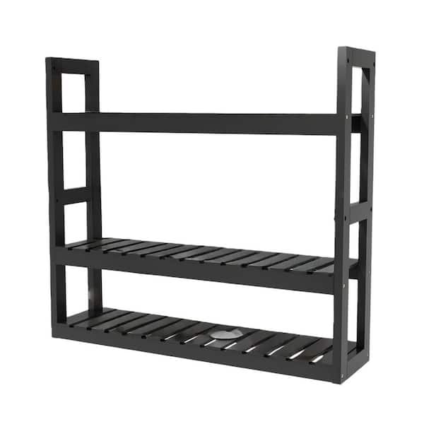Wudkey 23.62 in. W x 21.26 in. H x 5.91 in. D Bamboo Rectangular