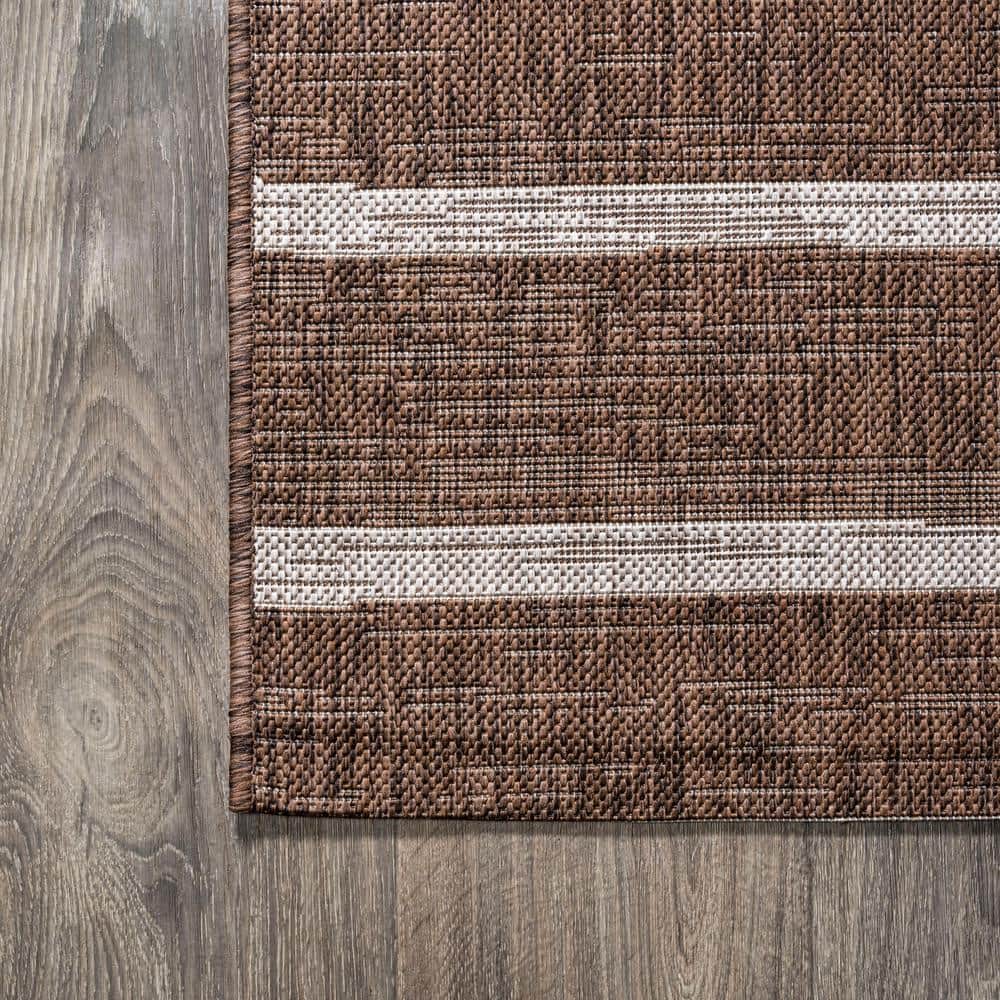 Colonia Soft Low Pile Berber Stripe Indoor/Outdoor Rug