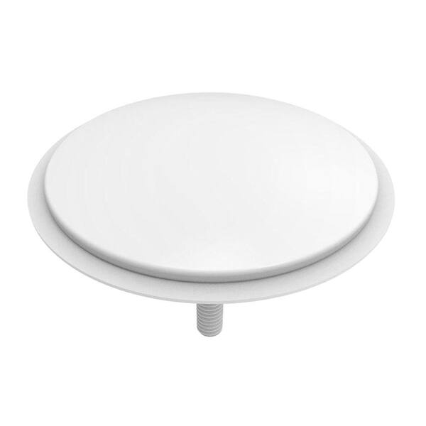Newport 2 in. Faucet Hole Cover in White