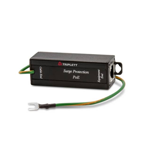 TRIPLETT Inline PoE Surge Protector