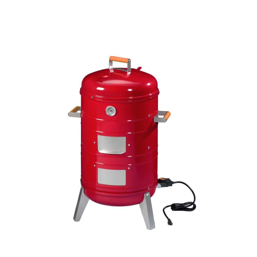 Americana 4-in-1 Electric or Charcoal Smoker and Grill 5035U4.511