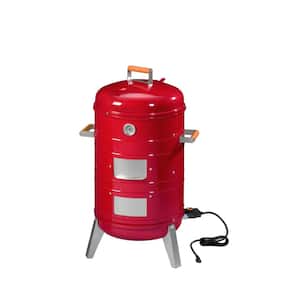4-in-1 Electric or Charcoal Smoker and Grill