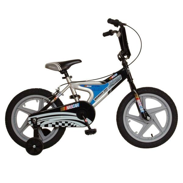 Cycle Force Hammerdown Kid's Bike, 16 in. Wheels, 11 in. Frame, Boy's Bike in Silver/Black