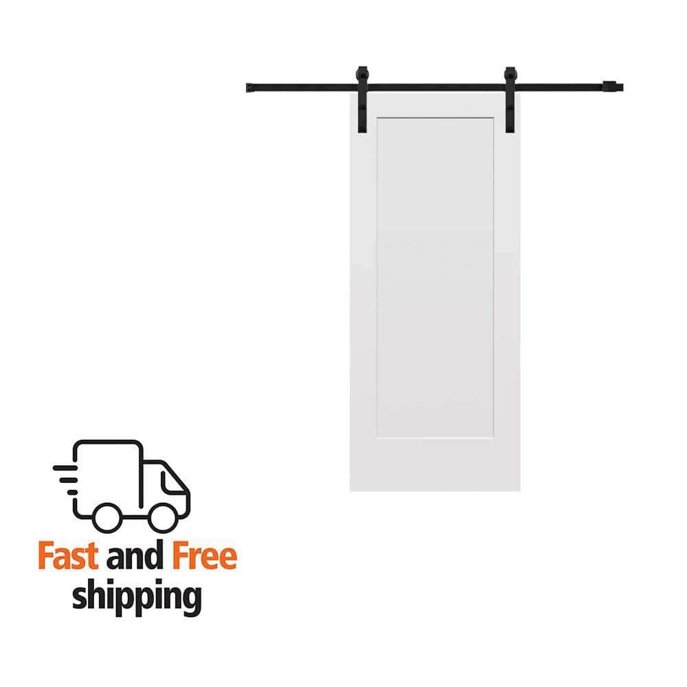 MMI DOOR 32 in. x 80 in. Smooth Madison Primed Composite Assembly