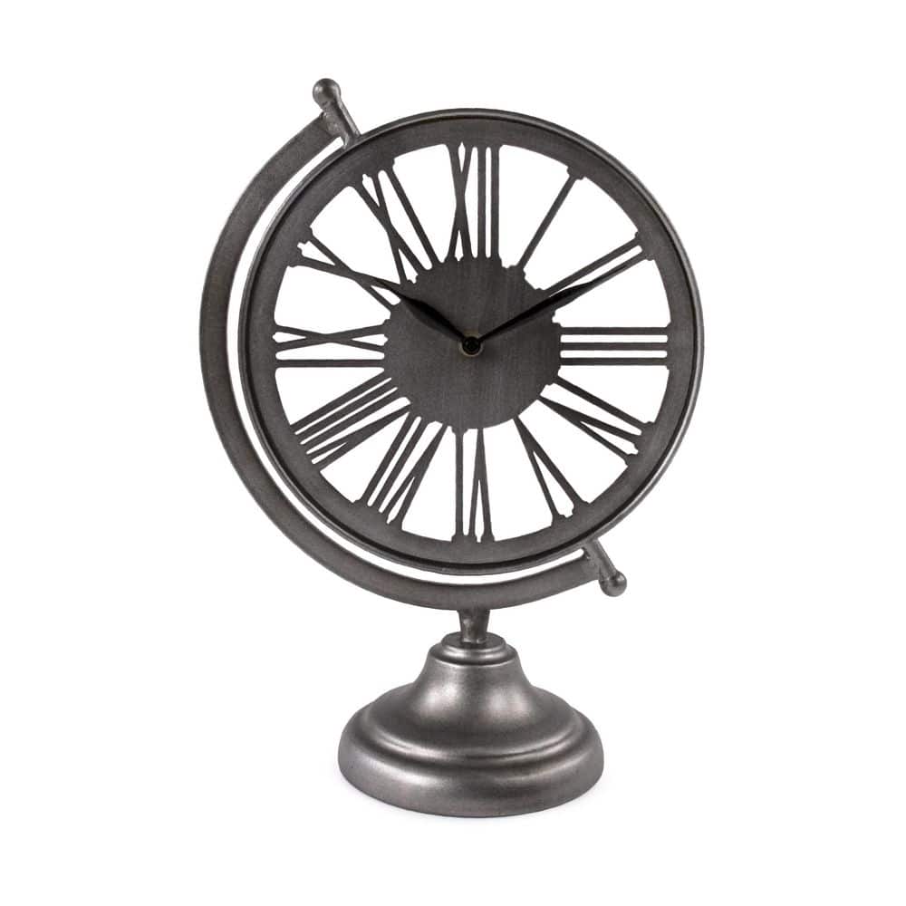 Zentique Iron Table Clock (PC107) PC107 The Home Depot